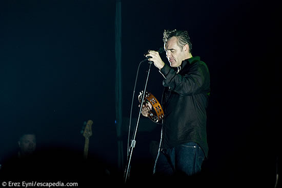 מוריסי בגני התערוכה, תל אביב, 29.7.2008 Morrissey in Tel Aviv