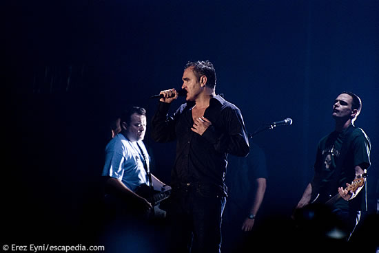 מוריסי בגני התערוכה, תל אביב, 29.7.2008 Morrissey in Tel Aviv