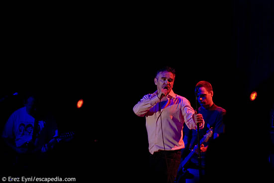 מוריסי בגני התערוכה, תל אביב, 29.7.2008 Morrissey in Tel Aviv