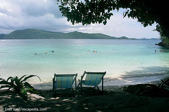 The view from my room @ Coral Island, south of Phuket